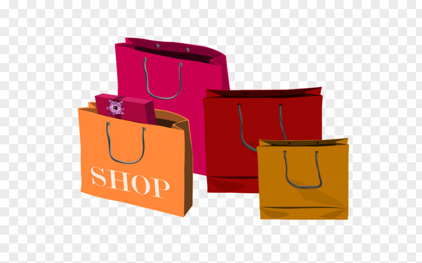 Shopping Clipart Bags & Trolleys Gift Clip Art PNG