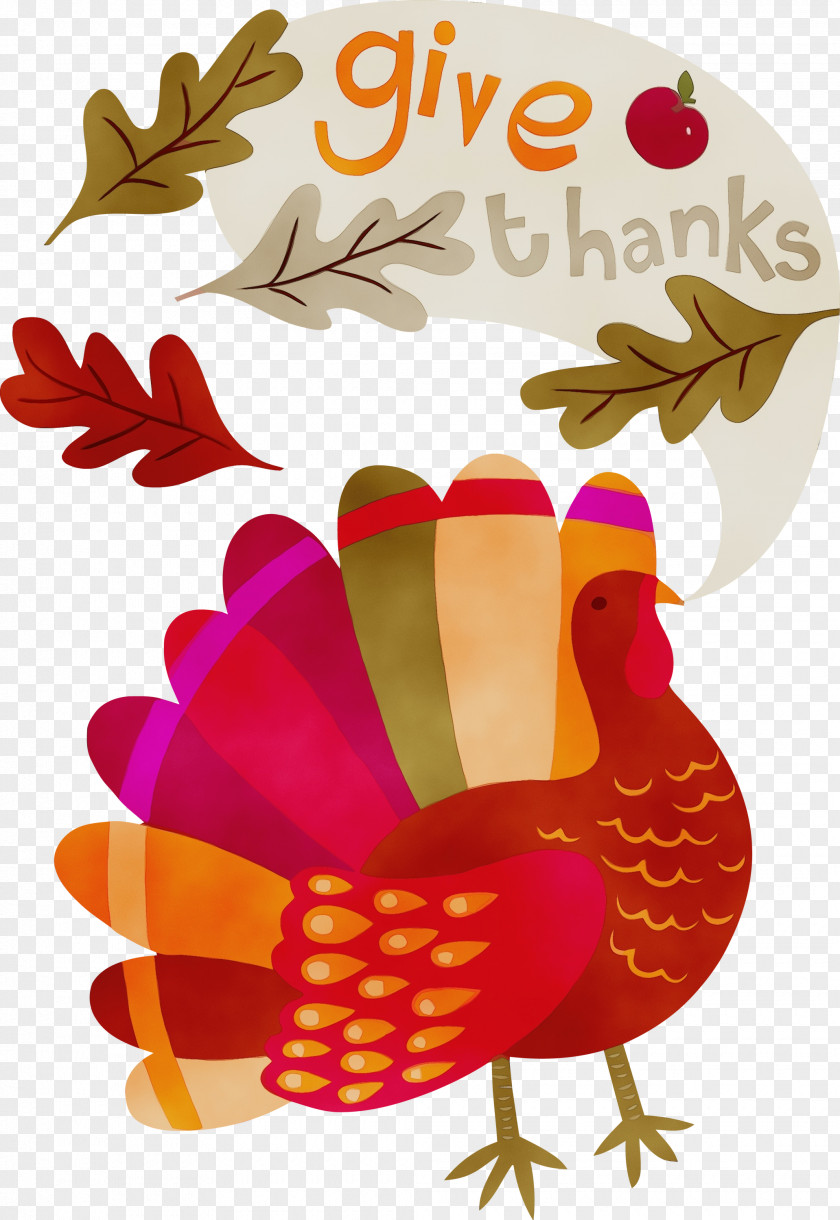 Thanksgiving Wet Ink PNG