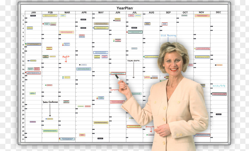 Columnist Day Dry-Erase Boards Personal Organizer Magnatag Month Calendar PNG