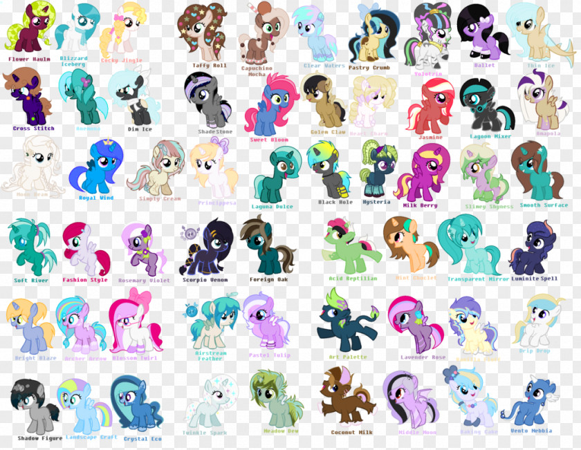 My Little Pony Colt Filly PNG