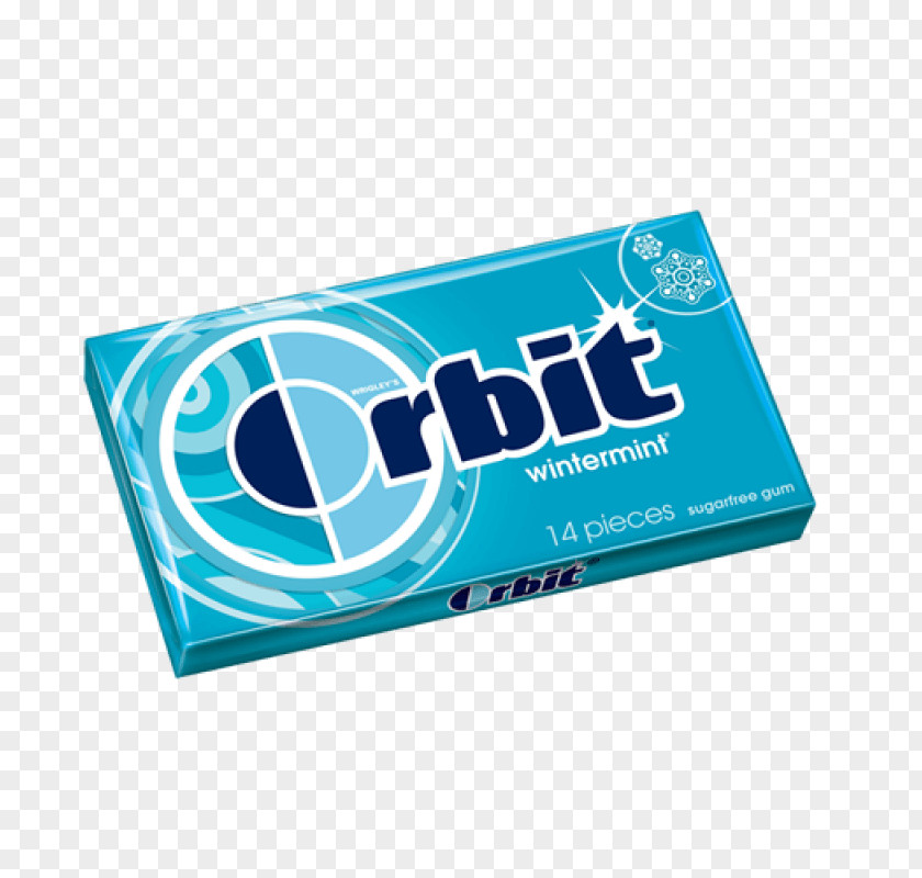 Gum Chewing Mentha Spicata Peppermint Orbit Wrigley Company PNG