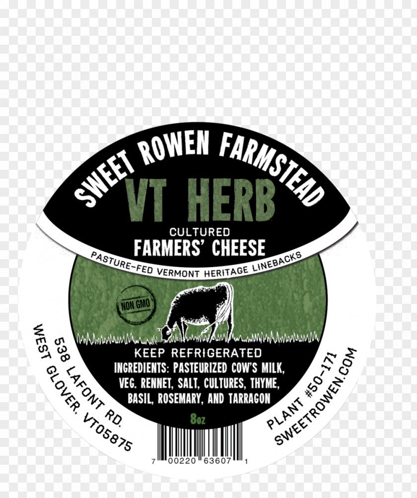 Milk Tornado Green Herb Vermont Logo Font PNG