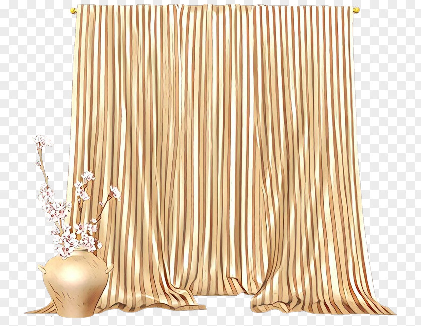 Room Beige Curtain Window Treatment Interior Design Textile PNG