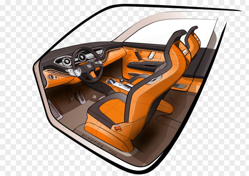 Seat SEAT Tribu Car León Interior Design Services PNG