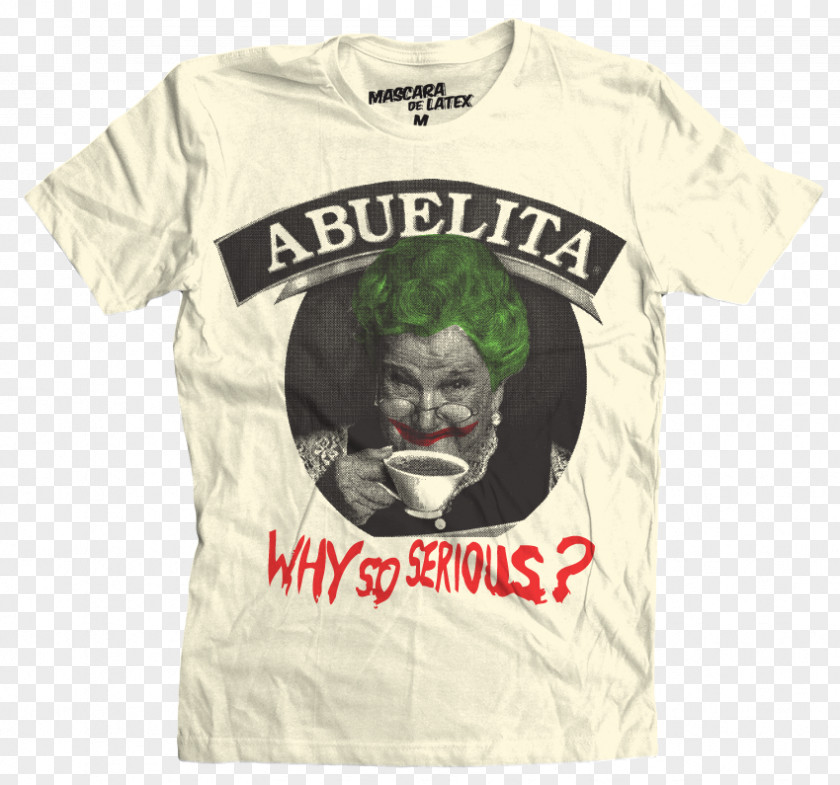 Why So Serious T-shirt Máscara De Latex Sleeve Fashion PNG