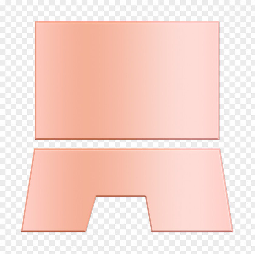 Brown Rectangle Computing Icon Connection Device PNG
