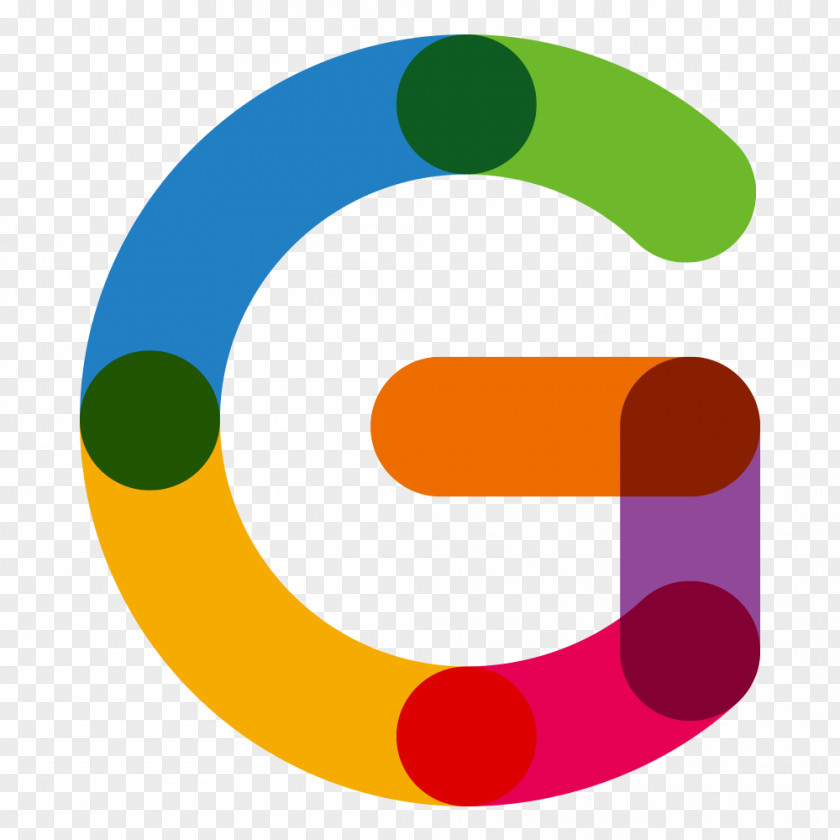 Color Letters G Letter Red Blue PNG