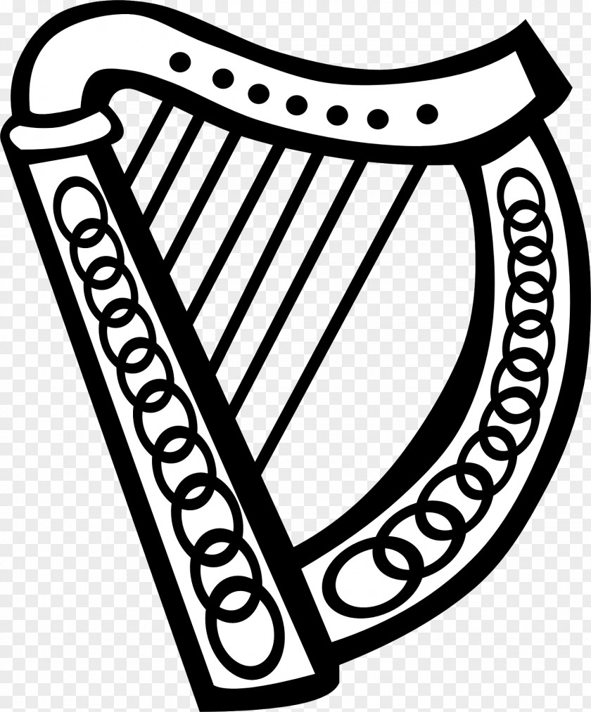 Harp Celtic Clip Art PNG