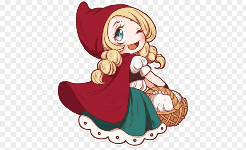 Red Riding Hood Sticker Telegram PriPara Japanese Idol Clip Art PNG