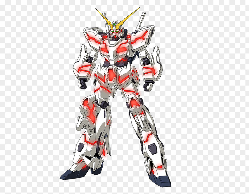 Unicorn Mobile Suit Gundam RX-0 独角兽敢达 Model PNG