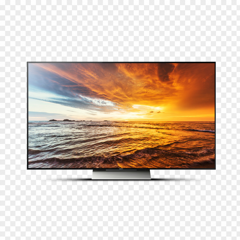 4K HDR LED-backlit LCD Bravia High-definition Television Resolution 索尼 PNG