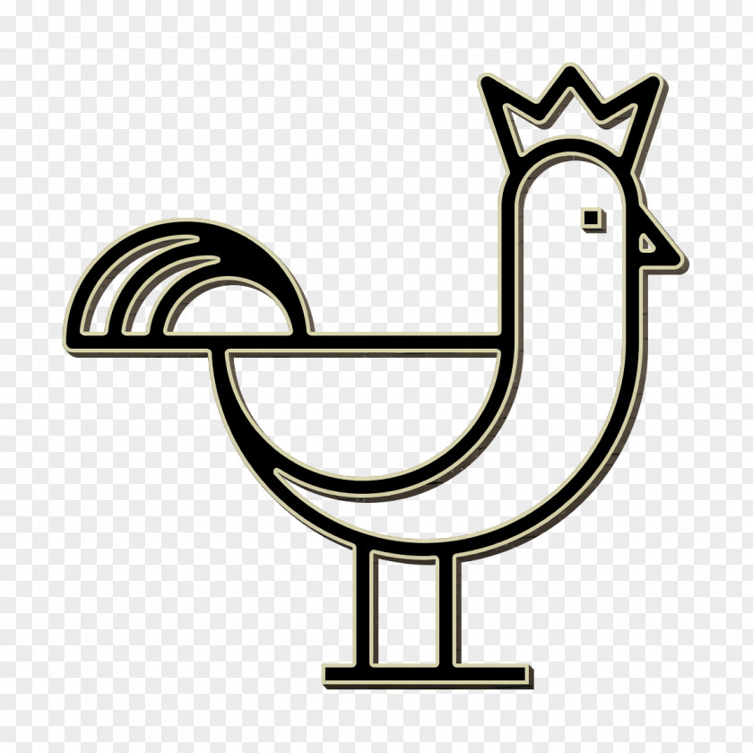 Chicken Bird Icon Chinese Luck PNG