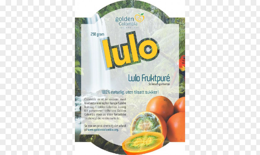 Lulo Vegetarian Cuisine Superfood Citric Acid Natural Foods PNG