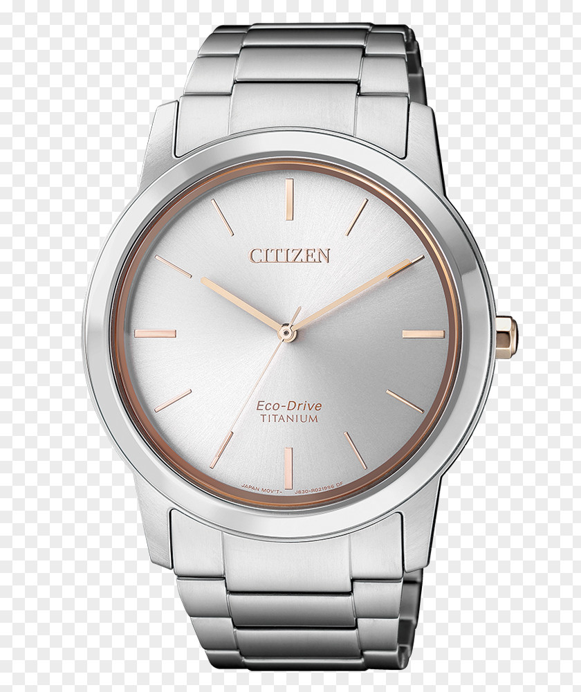 Watch Eco-Drive Citizen Holdings Clock Titanium PNG