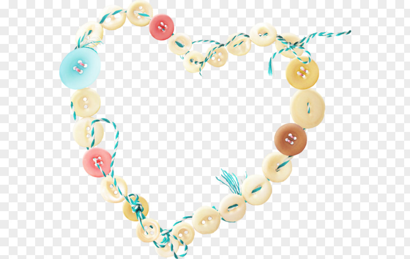 Button Rope Strung Love Creativity Pattern PNG
