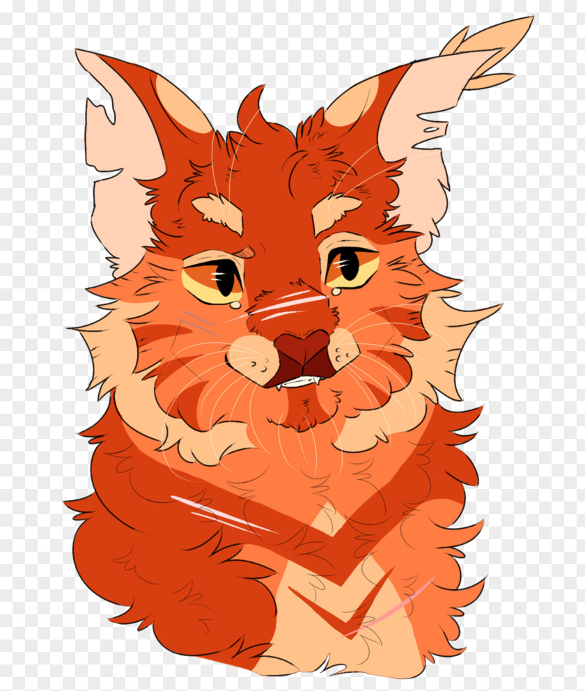 Cat Whiskers Red Fox Paw PNG