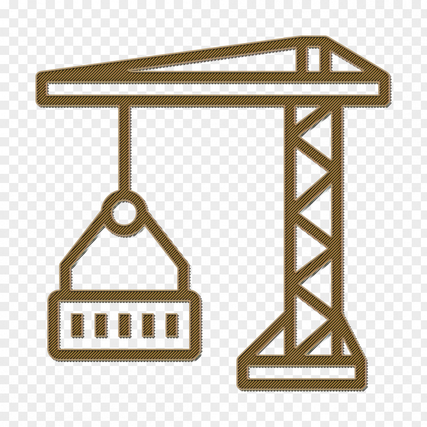 Crane Icon Shipping PNG