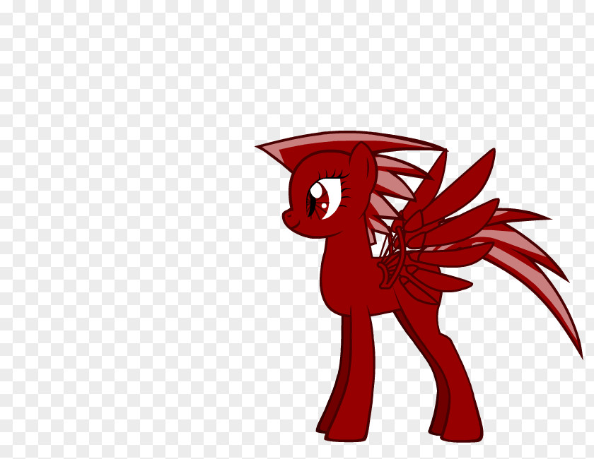 Horse My Little Pony Rainbow Dash Red PNG