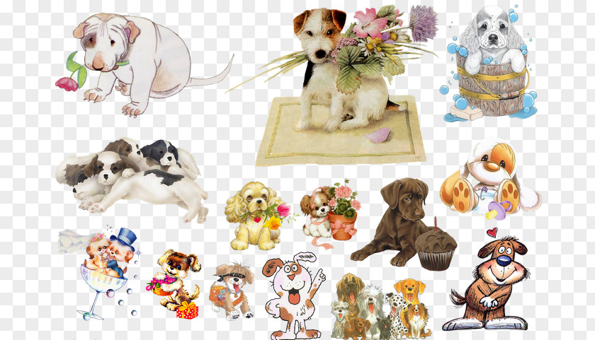 Puppy Dog Breed Drawing PNG