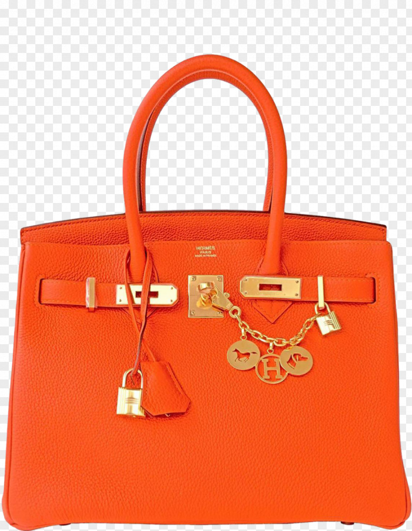 Bag Tote Handbag Birkin Leather PNG