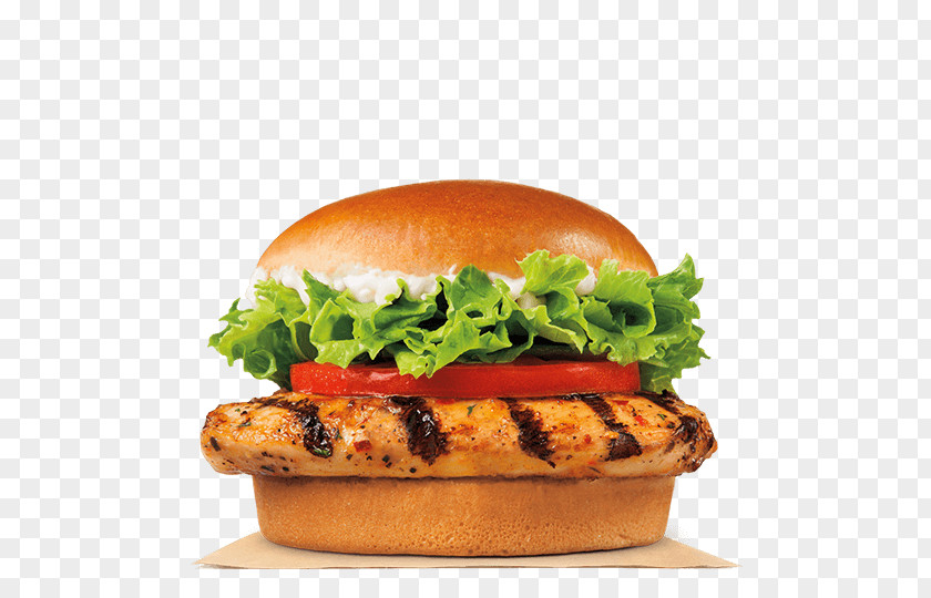 Burger And Sandwich Whopper Hamburger King Grilled Chicken Sandwiches PNG