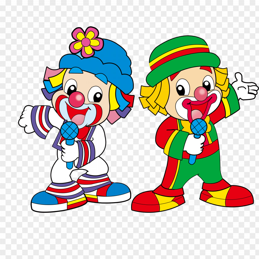 Cartoon Clown Picture Animation PNG