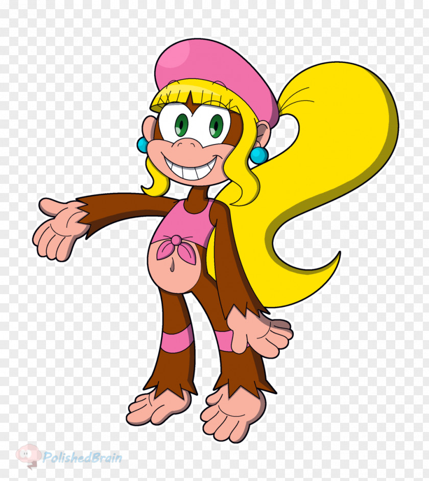 Donkey Kong Country 3: Dixie Kong's Double Trouble! Art PNG