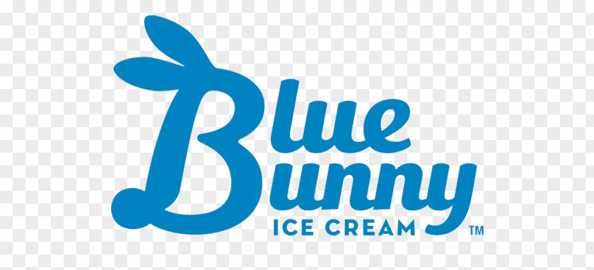 Ice Truck Logo Brand Cream Blue Bunny PNG