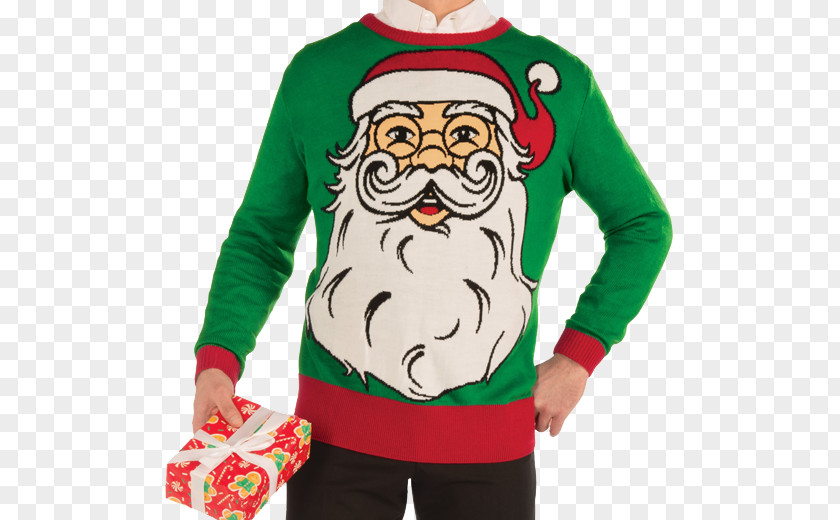 T-shirt Santa Claus Christmas Jumper Ornament Sweater PNG
