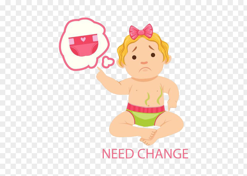 Baby Diapers Diaper Cartoon Infant Illustration PNG