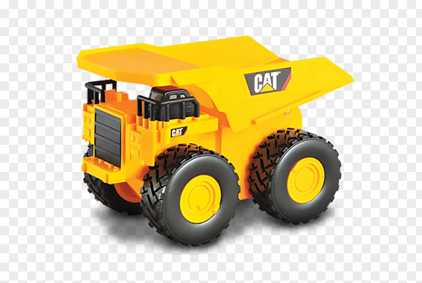 Caterpillar Dump Truck Inc. Toy Vehicle PNG