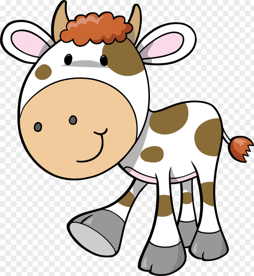 Clarabelle Cow Cattle Wall Decal Sticker Farm Livestock PNG