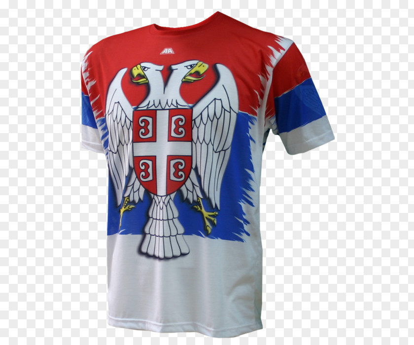 T-shirt Serbia National Football Team Sports Fan Jersey 2018 World Cup PNG