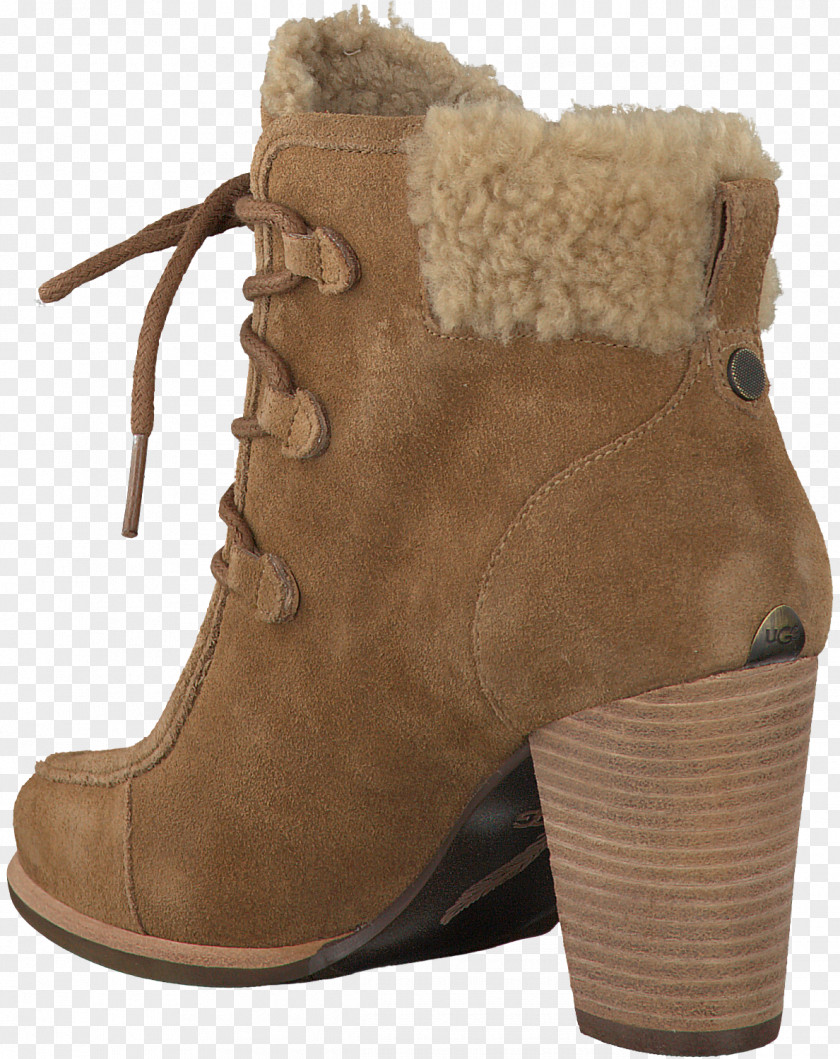 Ugg Australia Booties Boot Suede High-heeled Shoe Fur PNG