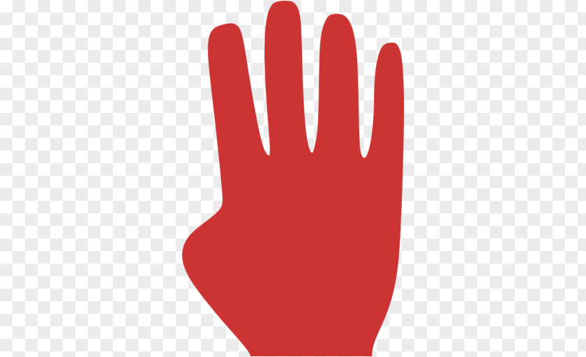 Hand Thumb Red Finger-counting PNG