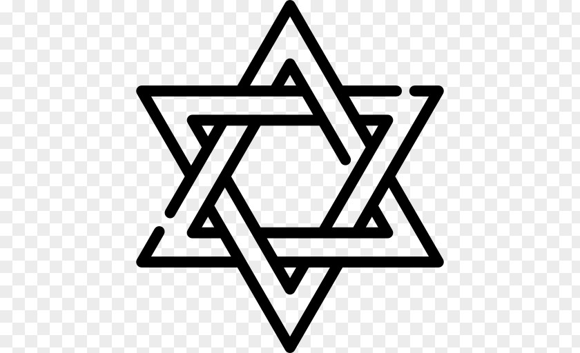 Judaism Star Of David Hexagram Symbol PNG