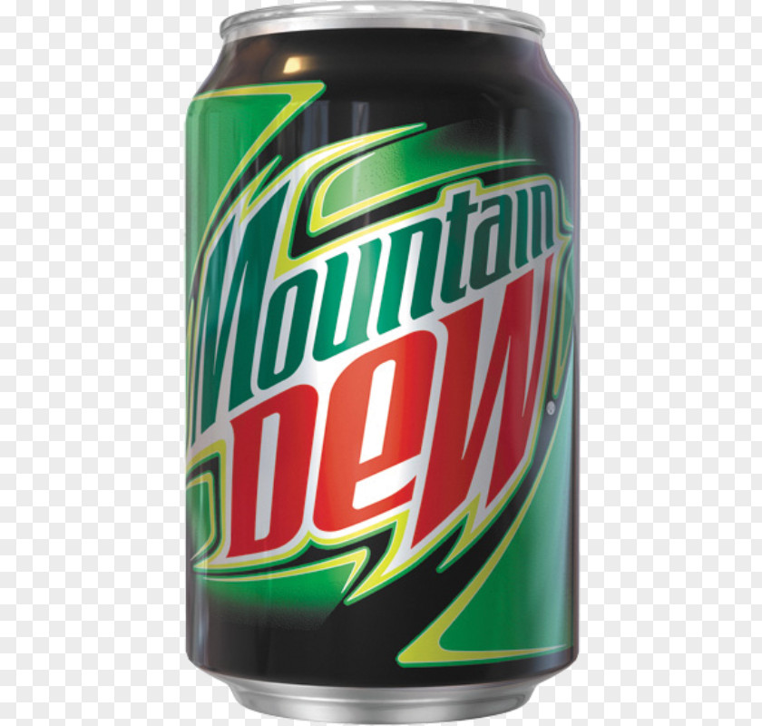 Pepsi Fizzy Drinks Energy Drink Mountain Dew Beverage Can PNG