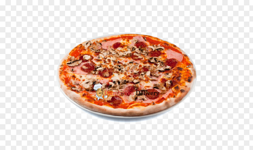 Special Pizza Chicago-style Salami Ham Quattro Stagioni PNG