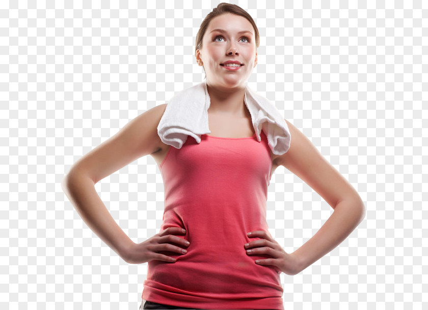 Thinking Woman Sport Physical Fitness Personal Trainer Athlete Centre PNG