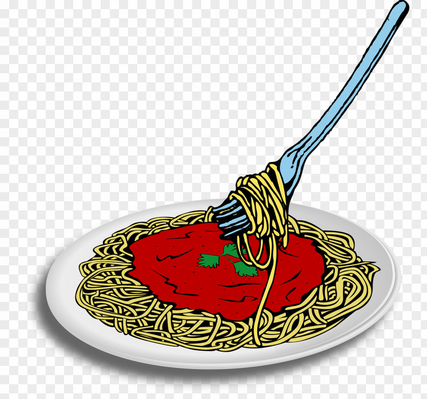 Tomato Noodles Pasta Spaghetti With Meatballs Clip Art PNG