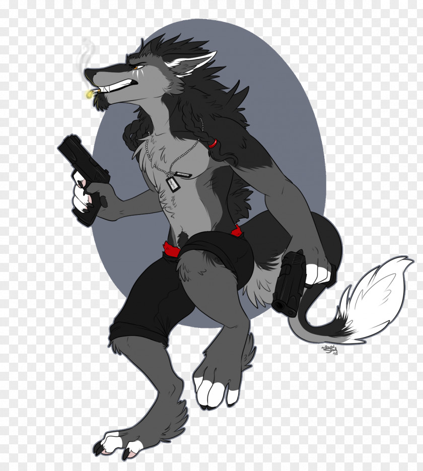 Werewolf Cartoon Canidae Horse PNG