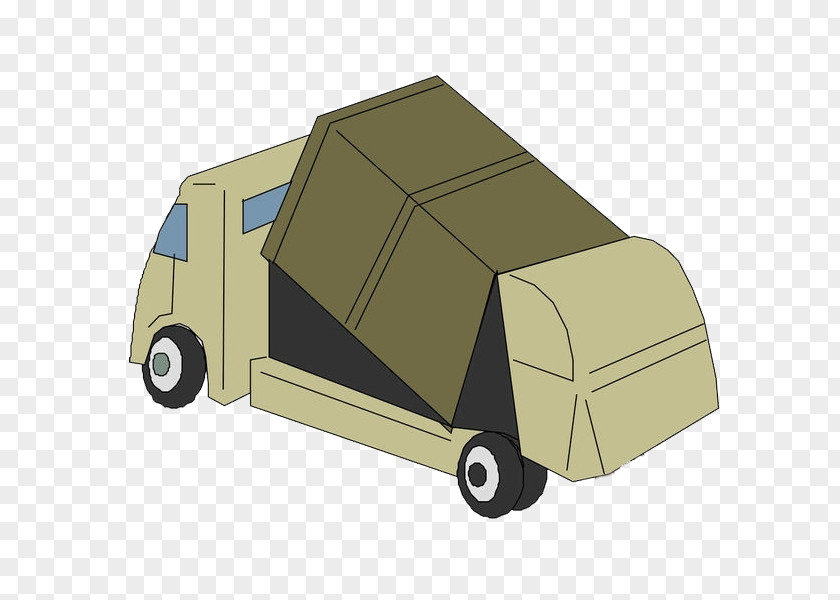 A Pickup Truck Euclidean Vector Illustration PNG
