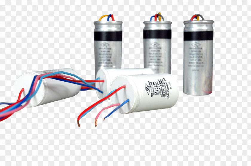Ac Capacitor GLOBE CAPACITORS LTD Motor Electronic Component PNG