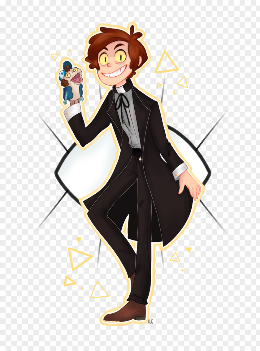 Dipper Pines Bill Cipher Mabel Fan Art PNG