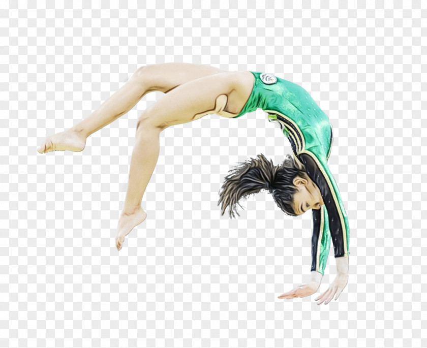 Performing Arts Modern Dance Turquoise Gymnastics Acrobatics Performance Arm PNG