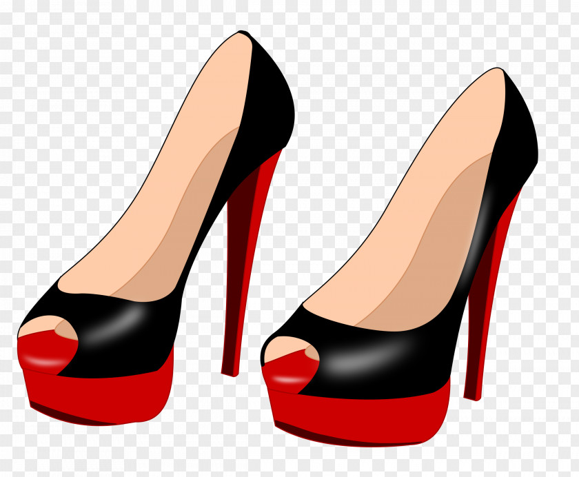 Shoe High-heeled Footwear Stiletto Heel Sneakers Clip Art PNG