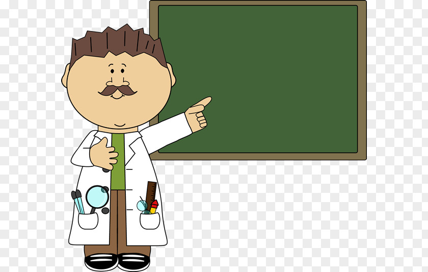 Chalk Board Picture Science Teacher Blackboard Scientist Clip Art PNG