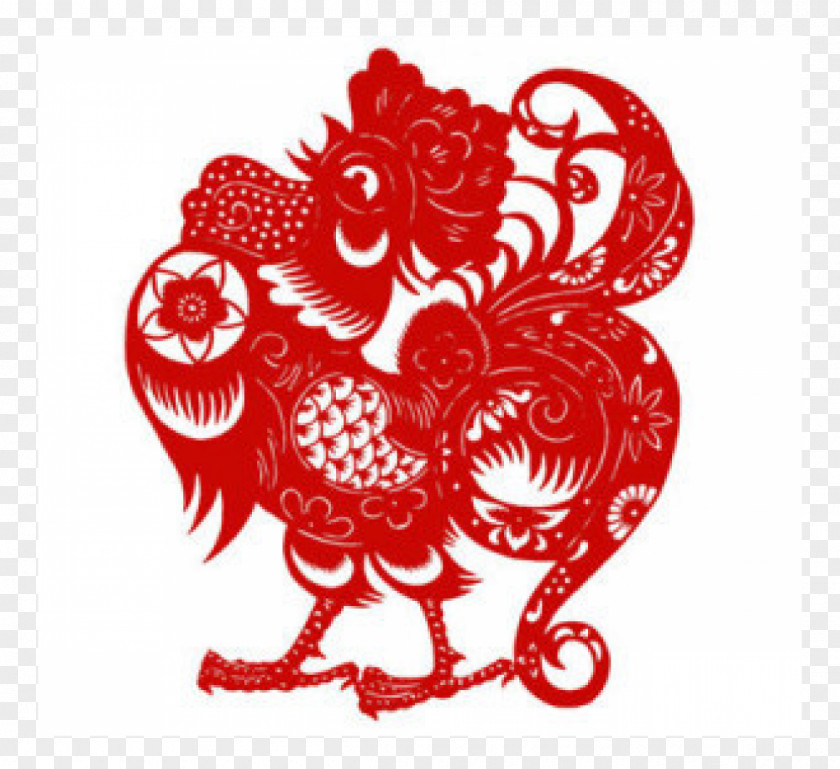 Chinese New Year Rooster Zodiac Astrological Sign PNG