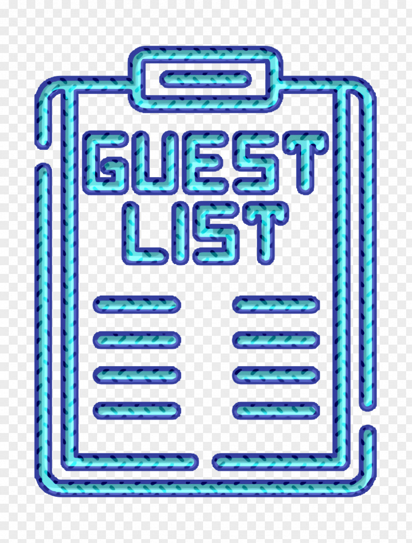 Guest List Icon Night Party PNG