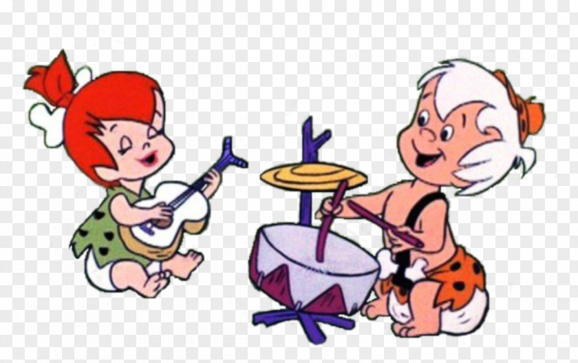 Pebbles And Bammbamm Show Flintstones Bamm-Bamm Rubble Flintstone Cartoon Yabba Dabba Doo! Drawing PNG